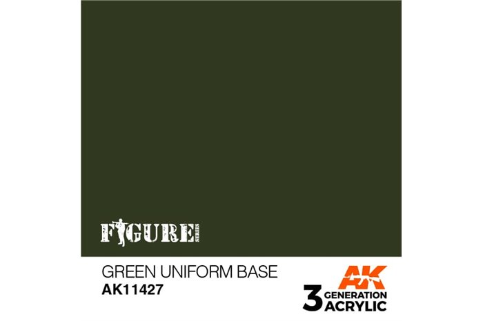 427: Green Uniform Base (17ml) - acryl