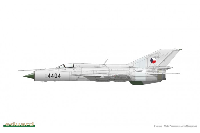 Mig-21 "Stříbrné šípy" (1:72) - 2134