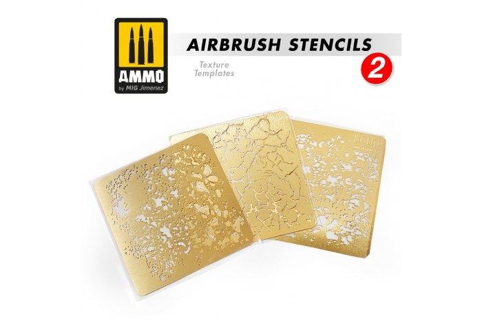 Airbrush šablony 2 (AIRBRUSH STENCILS 2) - 8049