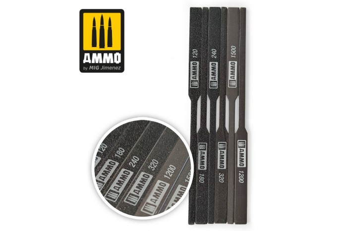 Brousítko zkosené - sada - 8567