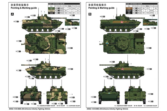 BMD-4M Airborne Infantry Fighting Vehicle (1:35) - 9582