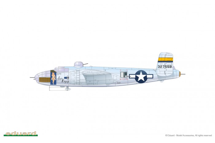 B-25J Mitchell "ANGEL OF MERCY" (1:72) - 2140