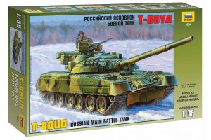 Model Kit tank 3591 - Russian Main Battle Tank T-80UD (1:35)