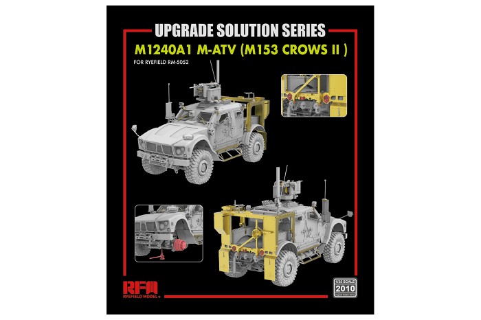 Upgrade set for M1240A1 M-ATV (M153 CROWS II ) (1:35) - 2010
