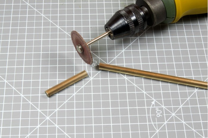 Mosazné trubičky (Brass pipes) 1,3mm (5ks) - 9112