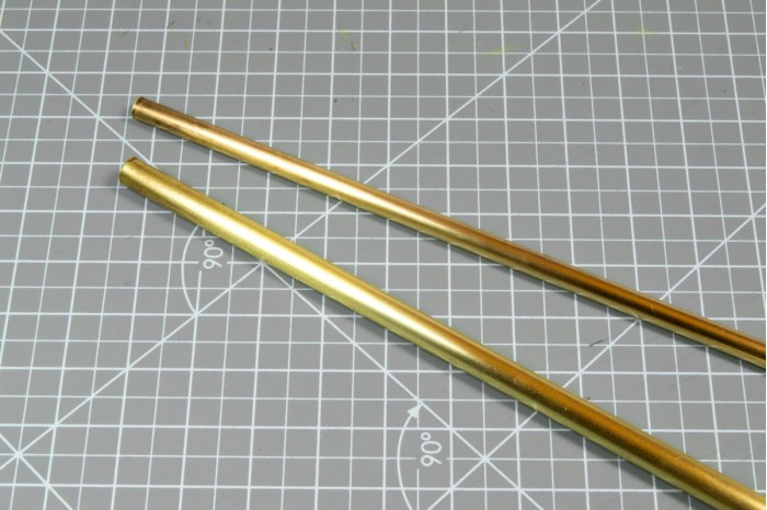 Mosazné trubičky (Brass pipes) 2,2mm (2ks) - 9119