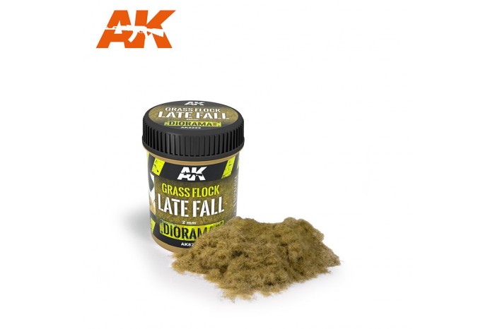 Tráva pozdní podzim (Grass Flock Late Fall) 2mm - 8222