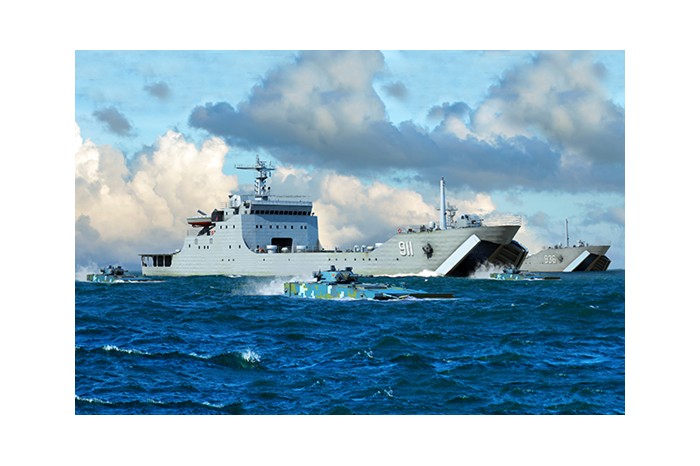 PLA Navy Type 072A LST (1:700) - 06728