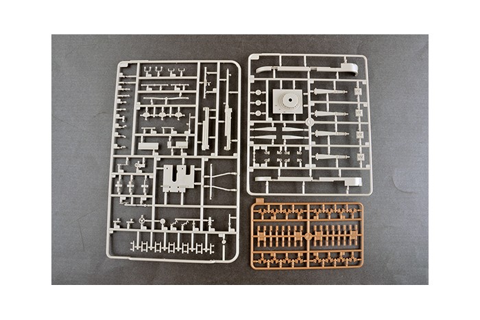 German 5cm FLAK 41auf Selbstfahrlafette(Sd.Kfz.7/2) (1:35) - 09513