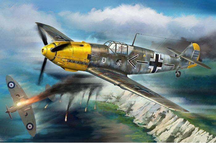 Messerschmitt Bf109E, Sept, 1940 (1:18) - 81809