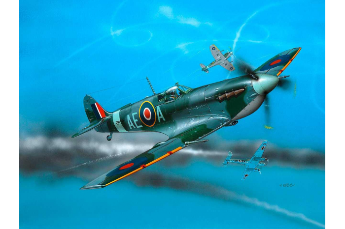 ModelSet letadlo 64164 - Spitfire Mk. V (1:72)