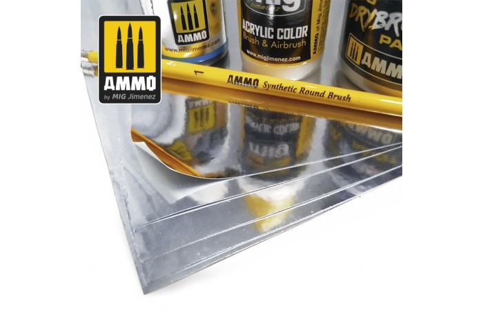 Chromová fólie (CHROME SHEETS) 280x195mm - 8248