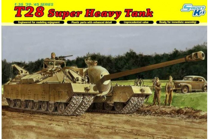 Model Kit tank 6750 - T28 SUPER HEAVY TANK (1:35)