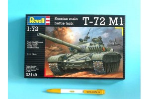 Plastic ModelKit tank 03149 - Soviet Battle T-72 M1 (1:72)