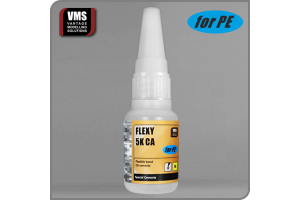 Vteřinové lepidlo Flexy 5K CA for PE - 25 ml - CM01.PE