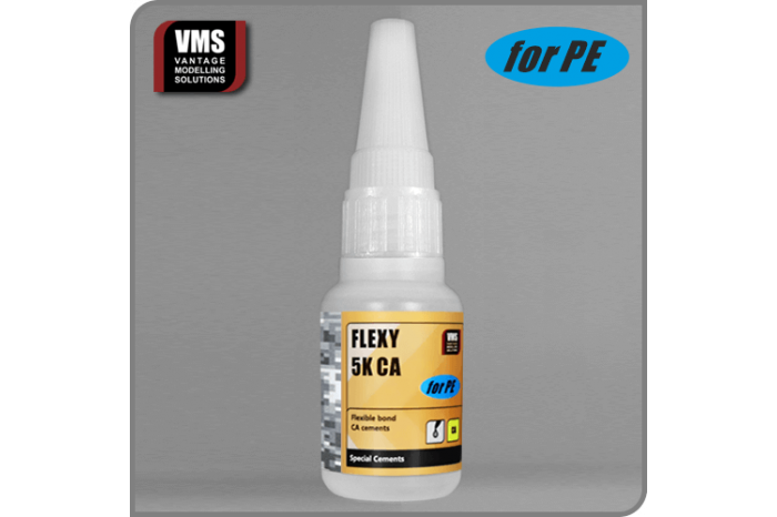 Vteřinové lepidlo Flexy 5K CA for PE - 25 ml - CM01.PE