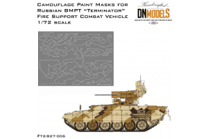 Mask set - Russian “TERMINATOR” Fire Support Combat Vehicle BMPT (1:72) - 72/827-006