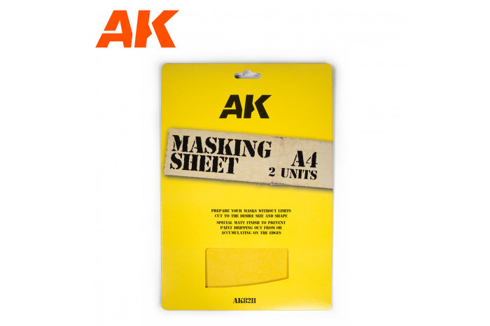 Maskovací arch A4 - 8211