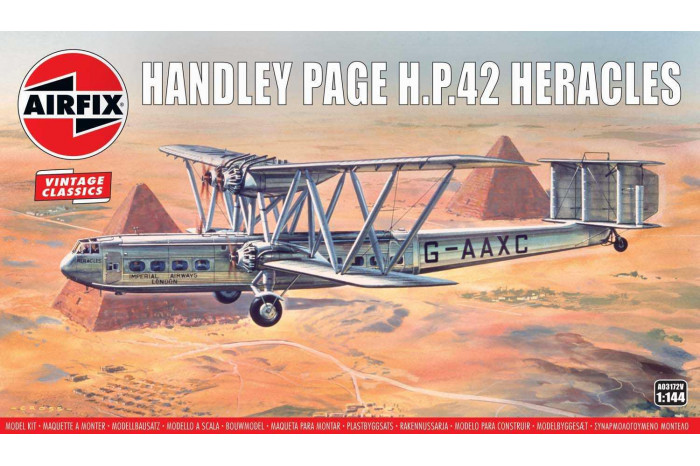 Classic Kit VINTAGE letadlo A03172V - Handley Page H.P.42 Heracles (1:144)