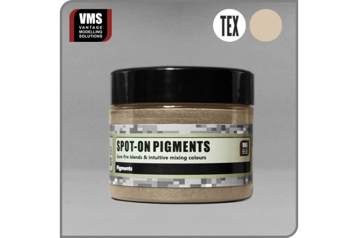 Spot-On pigment 02 - Světlá zem (Light Earth) s texturou - P02