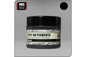 Spot-On pigment 24 - Černé saze (Soot Black) - P24