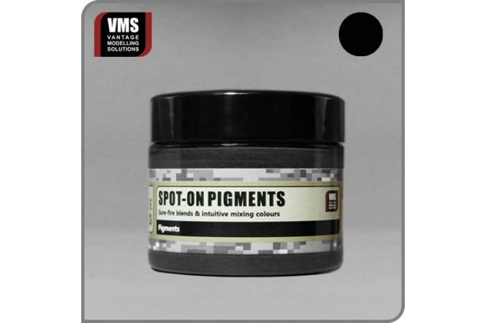 Spot-On pigment 24 - Černé saze (Soot Black) - P24