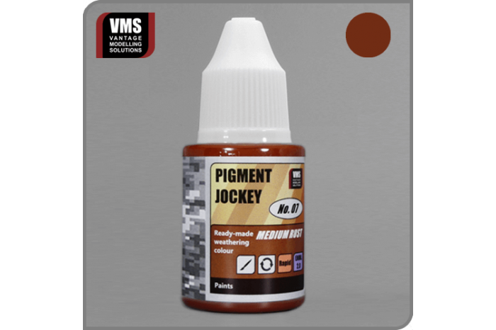 Pigment Jockey 07 - Střední rez (Medium Rust) - PJ07