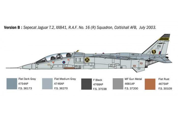 Jaguar T.2 R.A.F. Trainer (1:72) - 1470