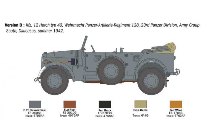 Kfz. 12 Horch 901 typ 40 frühen Ausf (1:35) - 6597