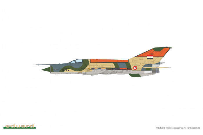 MiG-21MF Fighter Bomber (1:72) - 7458