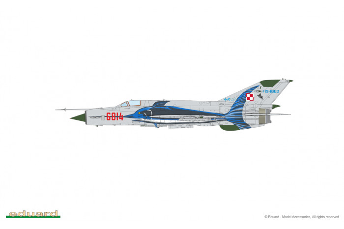MiG-21MF Fighter Bomber (1:72) - 7458
