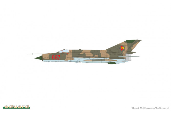 MiG-21MF Fighter Bomber (1:72) - 7458