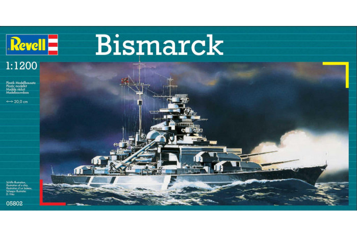 Bismarck (1:1200) - 05802