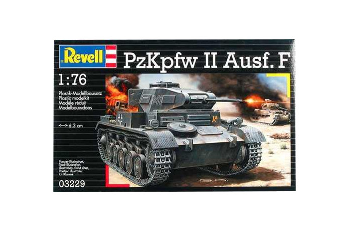 PzKpfw II Ausf.F  (1:76) - 03229