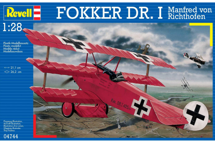 Fokker Dr.I 'Richthofen' (1:28) -  04744
