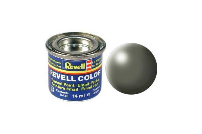 362: hedvábná šedavě zelená (greyish green silk) - Email