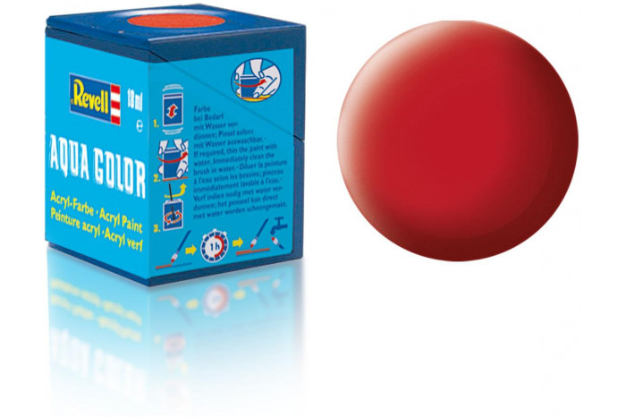 36: matná karmínová (carmine red mat) - Aqua