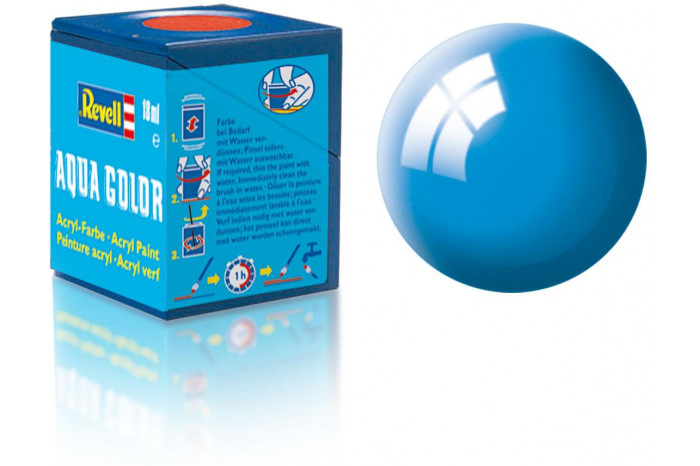 50: lesklá světle modrá (light blue gloss) - Aqua