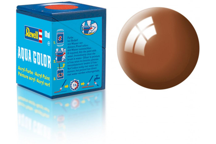 80: leská blátivě hnědá (mud brown gloss) - Aqua