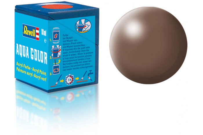 381: hedvábná hnědá (brown silk) - Aqua