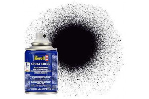 34108: matná černá (black mat) - sprej