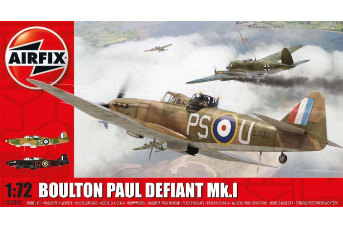 Boulton Paul Defiant (1:72) - nová forma - A02069