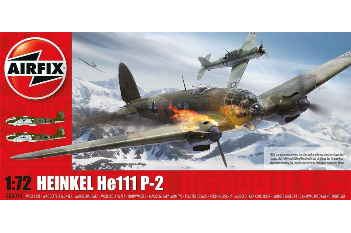 Classic Kit letadlo A06014 - Heinkel HEIII P2 (1:72) - nová forma