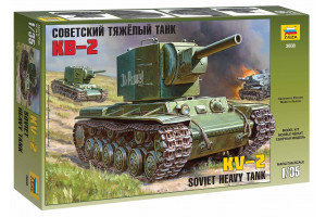Soviet heavy tank KV-2 (1:35) - 3608