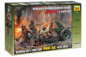 PAK-36 with Crew (1:35) - 3610