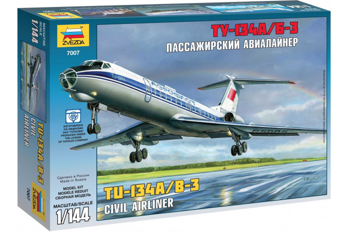 Tupolev Tu-134B (1:144) - 7007