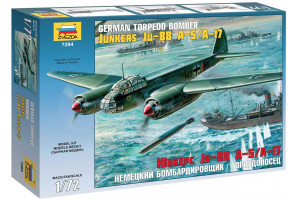 Model Kit letadlo 7284 - Junkers Ju-88 A-5/A-17 (1:72)