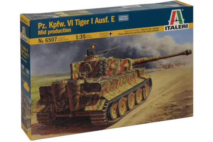 Pz.Kpfw.VI TIGER I Ausf.E mid production (1:35) - 6507