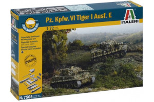 Fast Assembly Pz.Kpfw.VI TIGER I Ausf.E (1:72) - 7505