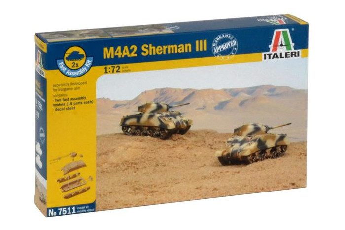 M4A2 SHERMAN III (1:72) - 7511